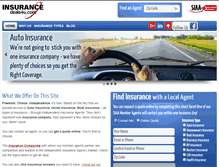 Tablet Screenshot of insurancedeals4u.com